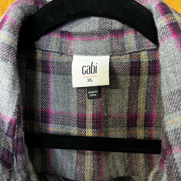 Cabi Highland Flannel, Style 3946, XL - Picture 4 of 6